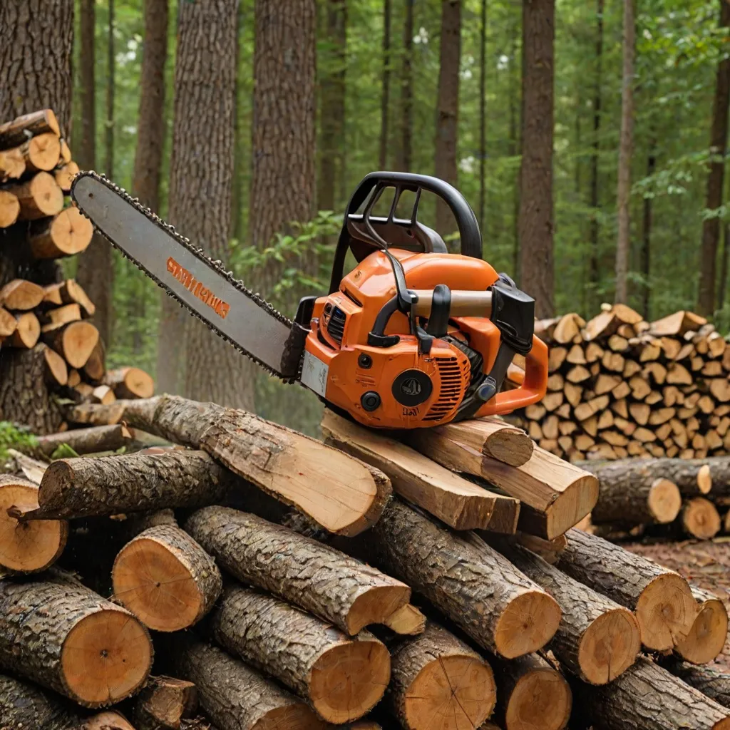 Jaka piła spalinowa do cięcia drewna na opał