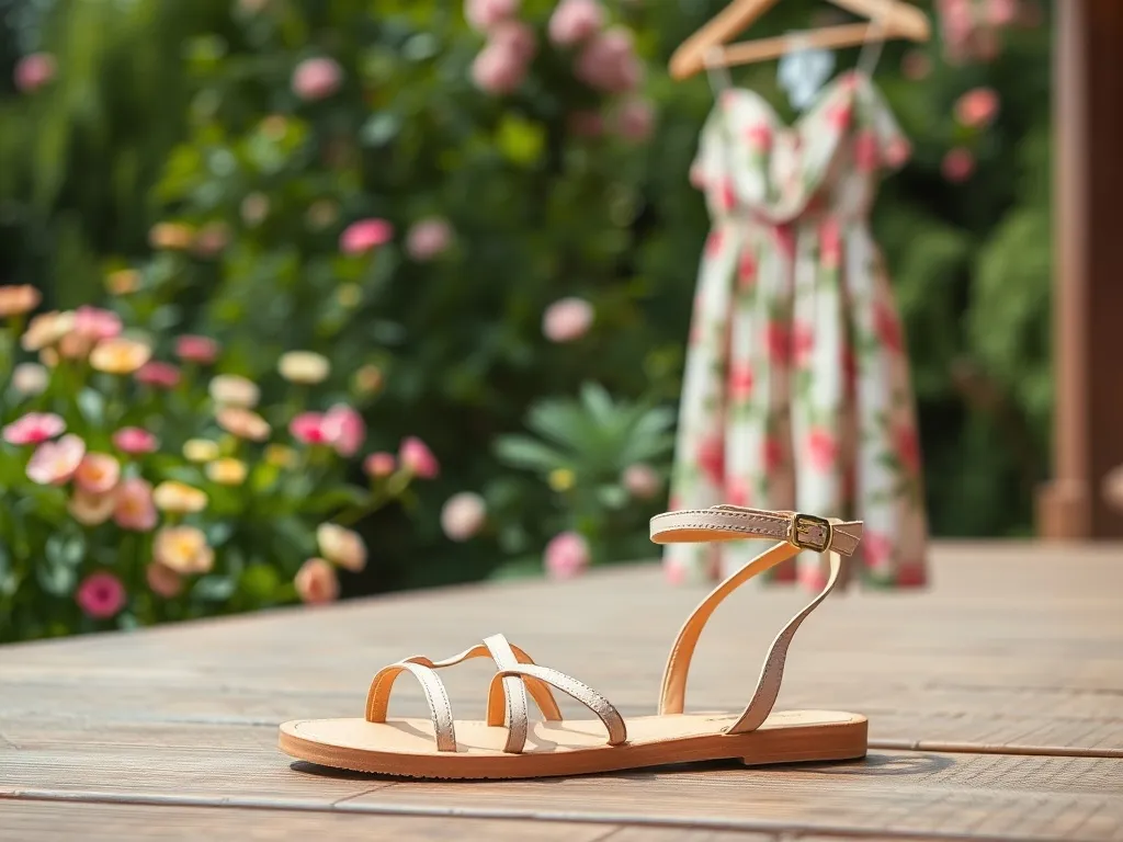 Jakie buty do zwiewnej sukienki wybrać na letnie dni?