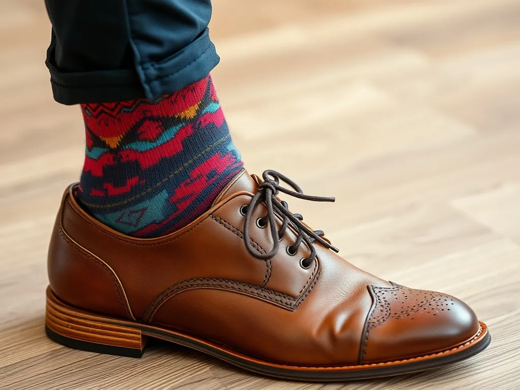 Jakie skarpetki do brązowych butów będą wyglądać najlepiej?