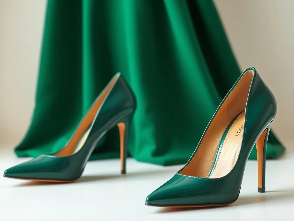 Jakie buty do sukienki butelkowa zieleń? Oto nasze propozycje!