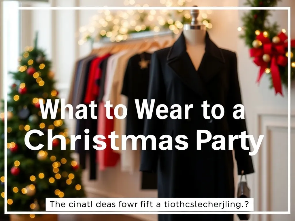 Co ubrać na wigilię firmową? Praktyczne porady na świąteczne spotkanie