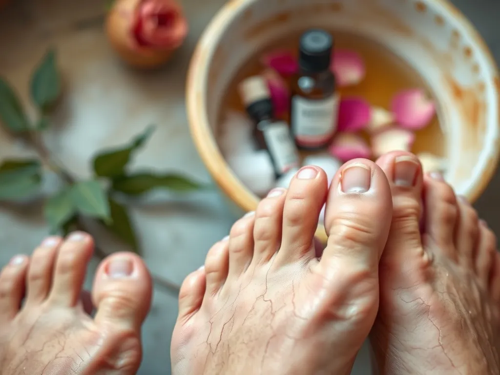 W czym moczyć popękane pięty? Sprawdź skuteczne metody!
