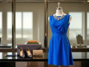 Chabrowa sukienka: jakie dodatki wybrać, by wyglądać stylowo?