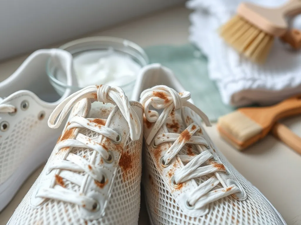 Jak wyczyścić białe buty z siatki? Sprawdzone metody!