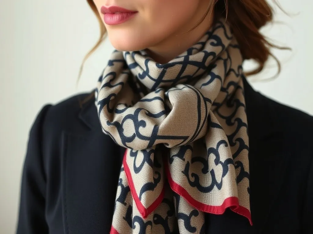 Sposoby wiązania chusty na szyi: odkryj eleganckie techniki!